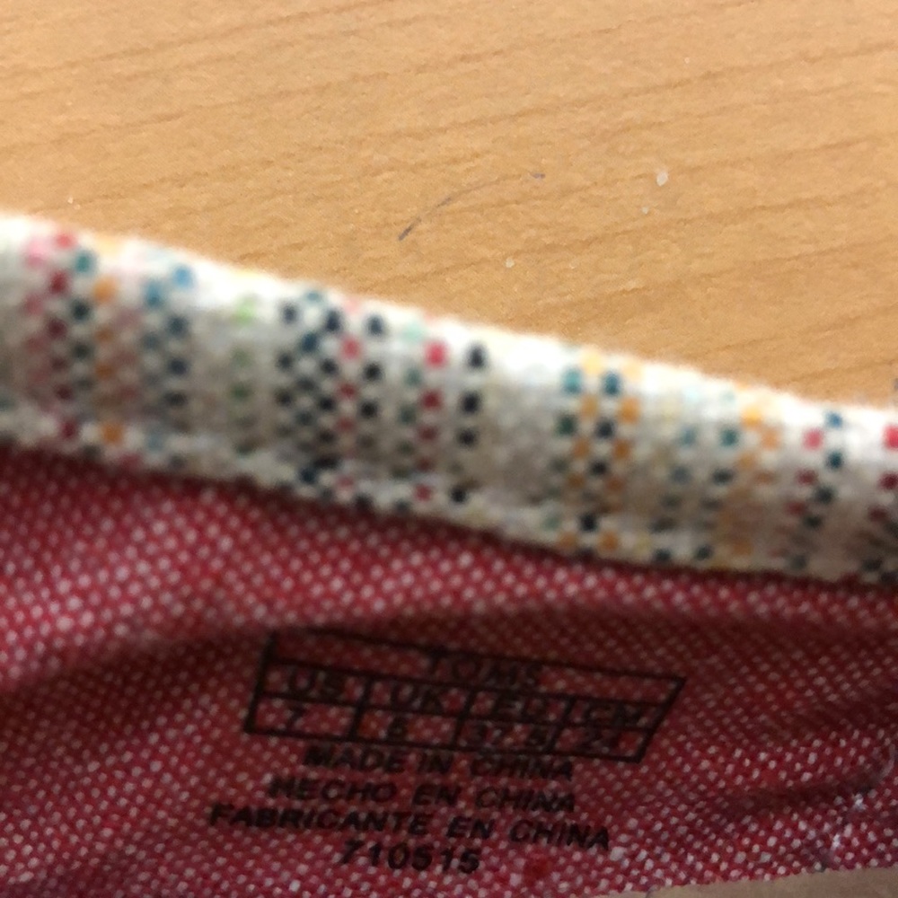 TOMS Classic Striped Slip-Ons - Picture 10 of 12